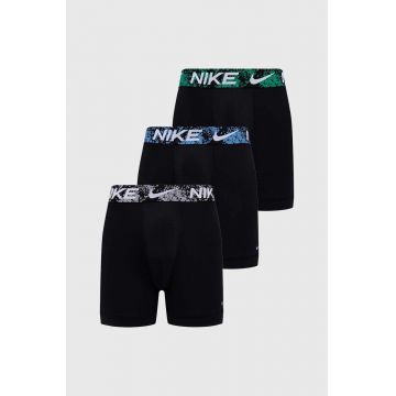 Nike boxeri 3-pack barbati, culoarea negru