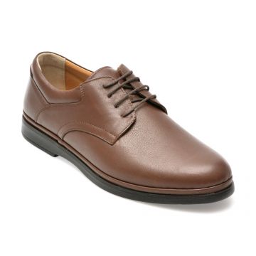 Pantofi AXXELLL maro, SH303, din piele naturala