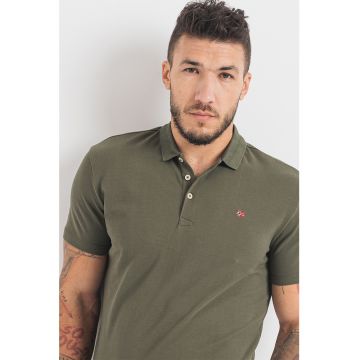 Tricou polo regular fit Ealis