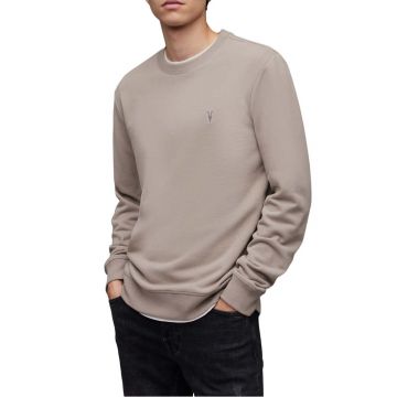 AllSaints hanorac de bumbac Raven culoarea maro