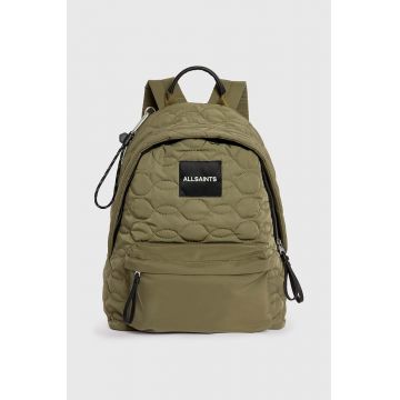 AllSaints rucsac Carabiner barbati, culoarea verde, mare, neted