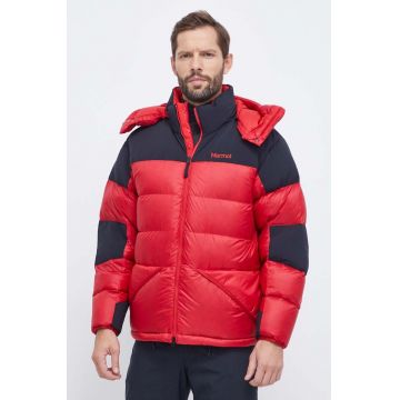 Marmot geaca sport din puf Plasma culoarea rosu