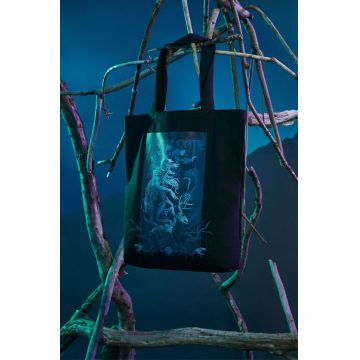 Medicine geanta de bumbac culoarea negru