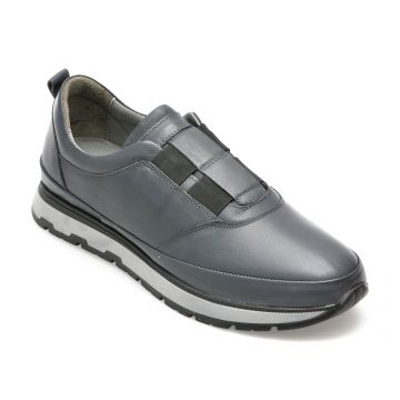 Pantofi AXXELLL gri, SY701, din piele naturala