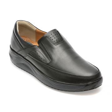 Pantofi AXXELLL negri, SH308, din piele naturala