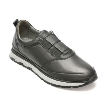 Pantofi AXXELLL negri, SY701, din piele naturala