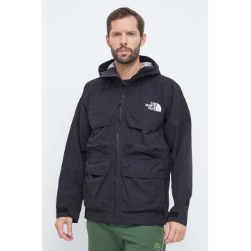 The North Face geaca Dragline culoarea negru