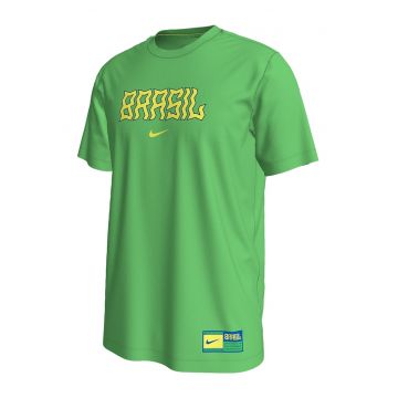 Tricou de bumbac cu imprimeu pentru fitness Swoosh