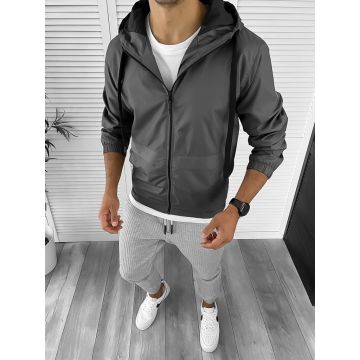 Geaca barbati de toamna gri din fas subtire 12332 P18-1.2
