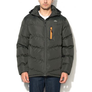 Geaca cu vatelina si gluga Blustery - Negru stins