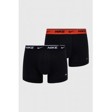 Nike boxeri 2-pack barbati, culoarea portocaliu