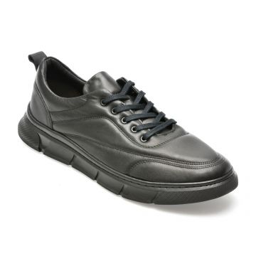 Pantofi GRYXX negri, 55321, din piele naturala