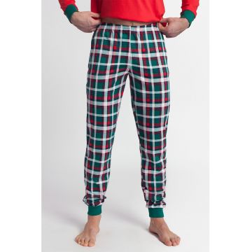 Pijama din bumbac cu tematica de Craciun