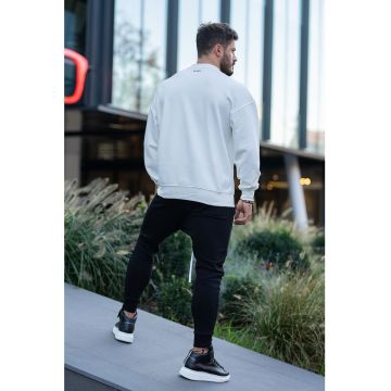 Bluza de trening din amestec de bumbac cu imprimeu foto