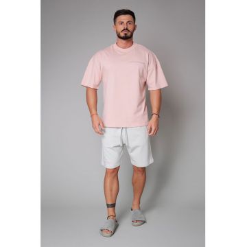 Set de tricou din amestec de bumbac si pantaloni scurti