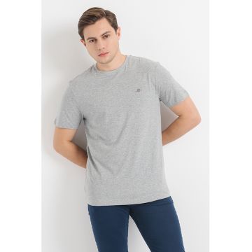 Tricou regular fit din bumbac Shield