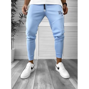 Pantaloni de trening bleu conici 12347 27-1