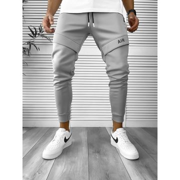 Pantaloni de trening gri conici 12360  O2-3.2