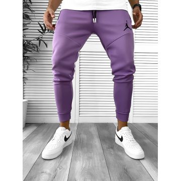 Pantaloni de trening mov conici 12361 78-4