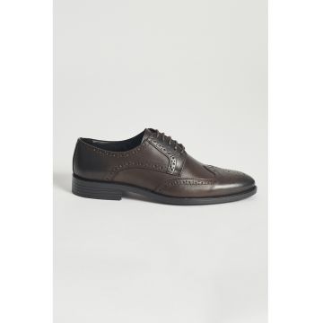 Pantofi Brogue de piele