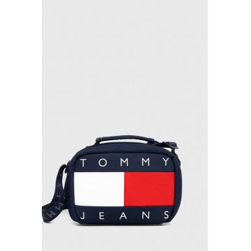 Tommy Jeans borseta culoarea albastru marin