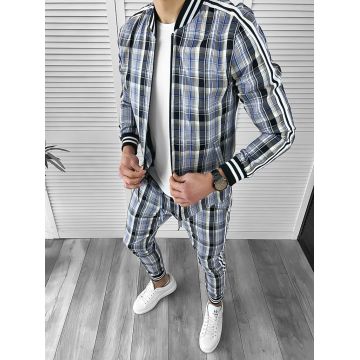 Trening barbati slim fit Pantaloni + Hanorac 10030 P20-1.2