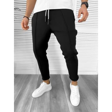 Pantaloni de trening  negru conici K192 O1-5.2