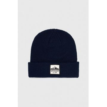 Smartwool caciula de lana culoarea albastru marin, de lana, din tricot gros