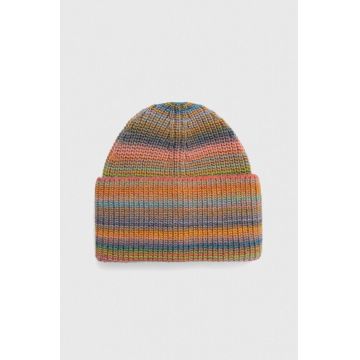 United Colors of Benetton caciula de lana de lana, din tricot gros