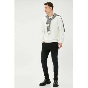 Blugi super skinny cu 5 buzunare