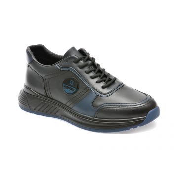 Pantofi GRYXX bleumarin, 8151, din piele naturala