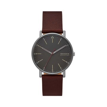 Skagen ceas barbati, culoarea maro