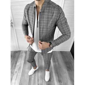 Trening barbati slim fit Pantaloni + Hanorac 11899 P20-4.2