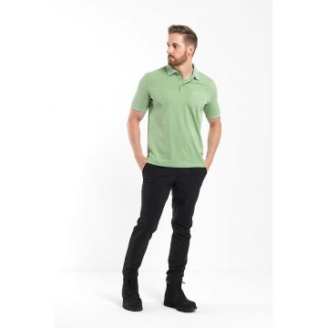 Tricou polo regular fit cu buzunar aplicat pe piept