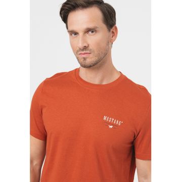 Tricou regular fit cu logo