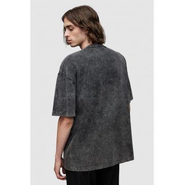 Tricou supradimensionat cu decolteu la baza gatului Roca