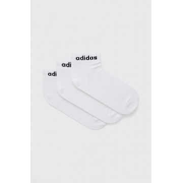 adidas Performance șosete 3-pack culoarea alb HT3451