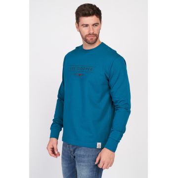 Bluza de bumbac cu imprimeu logo
