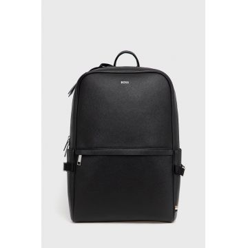 BOSS rucsac barbati, culoarea negru, mare, neted