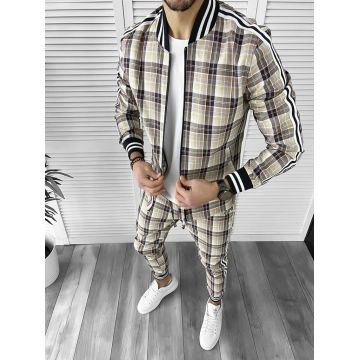 Trening barbati slim fit Pantaloni + Hanorac B9880 P20-3.3