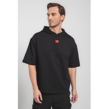 Tricou cu gluga si maneci cazute Dresley