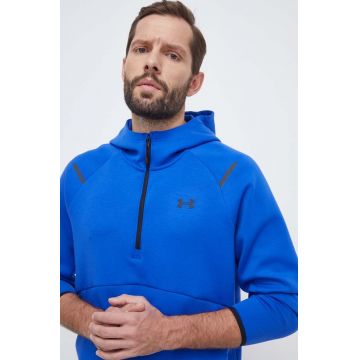 Under Armour hanorac de antrenament Unstoppable cu glugă, neted