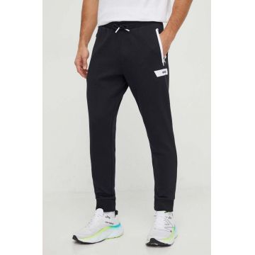 Boss Green pantaloni de trening BOSS GREEN culoarea negru, neted