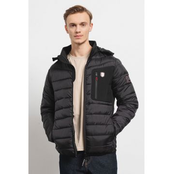 Geaca cu gluga detasabila Belvira - Negru