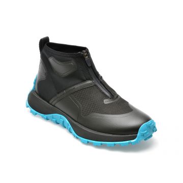 Ghete CAMPER negre, K300487, din material textil