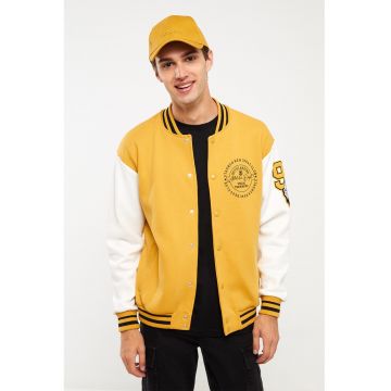 Jacheta varsity cu capse