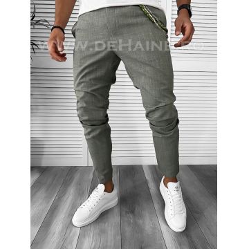 Pantaloni barbati casual regular fit gri B7881 F5-2.3