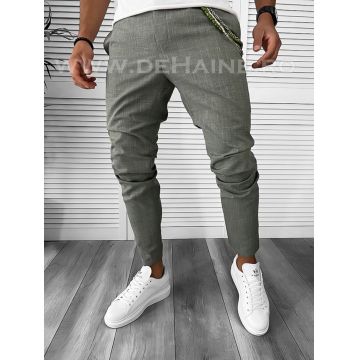 Pantaloni barbati casual regular fit gri B7881 F5-2.2