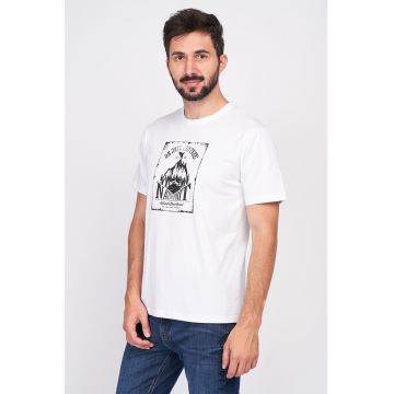 Tricou din bumbac cu imprimeu