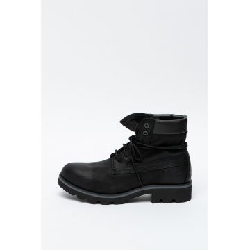 Ghete de piele si material textil Raw Tribe